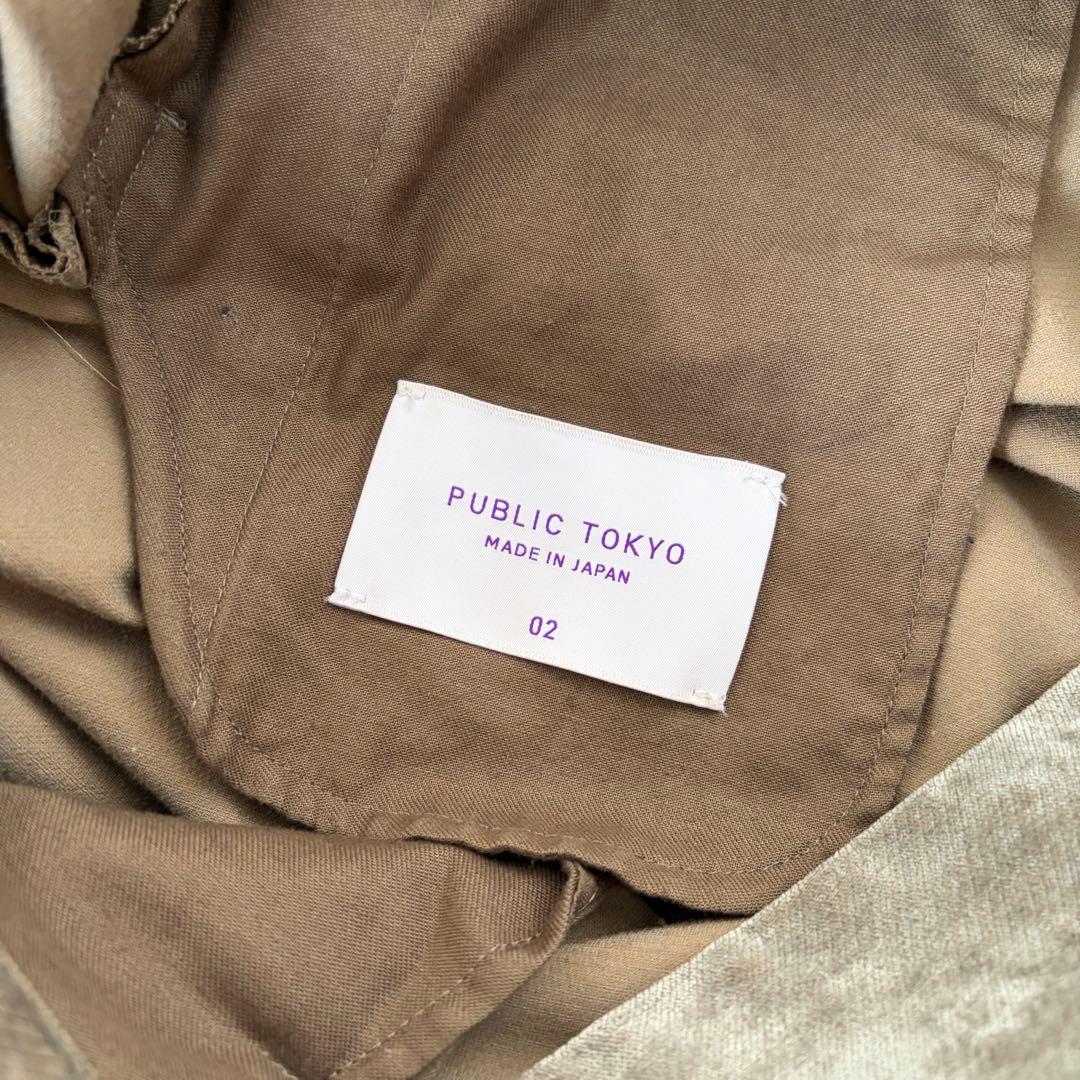 PUBLIC TOKYOセットアップ ジャケット スラックス パンツ