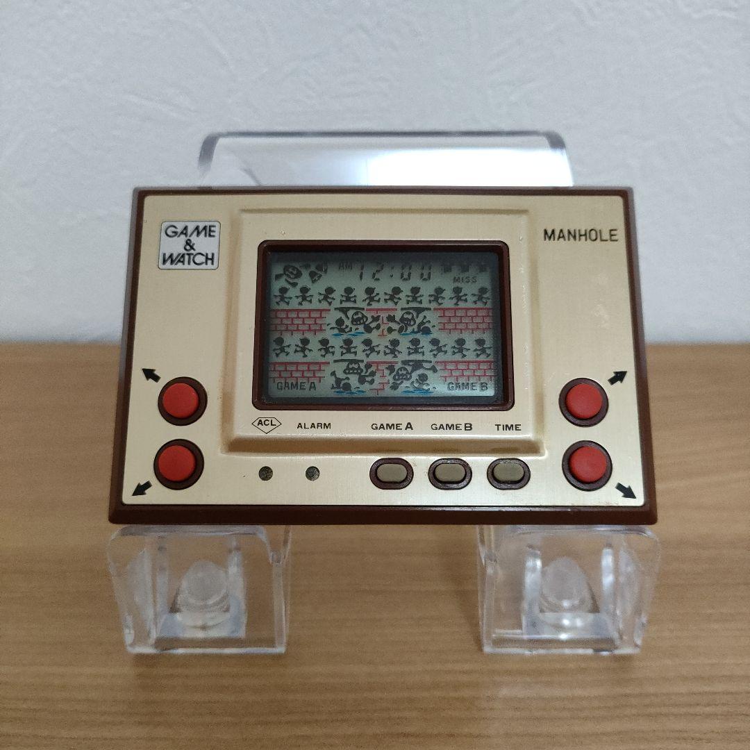 ゲーム＆ウォッチマンホール　任天堂ニンテンドーNintendo　メンテナンス済み