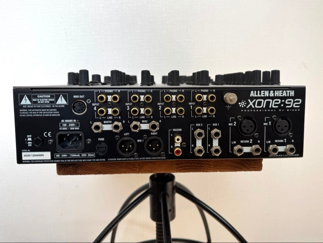 Allen & Heath Xone:92 R DJミキサー