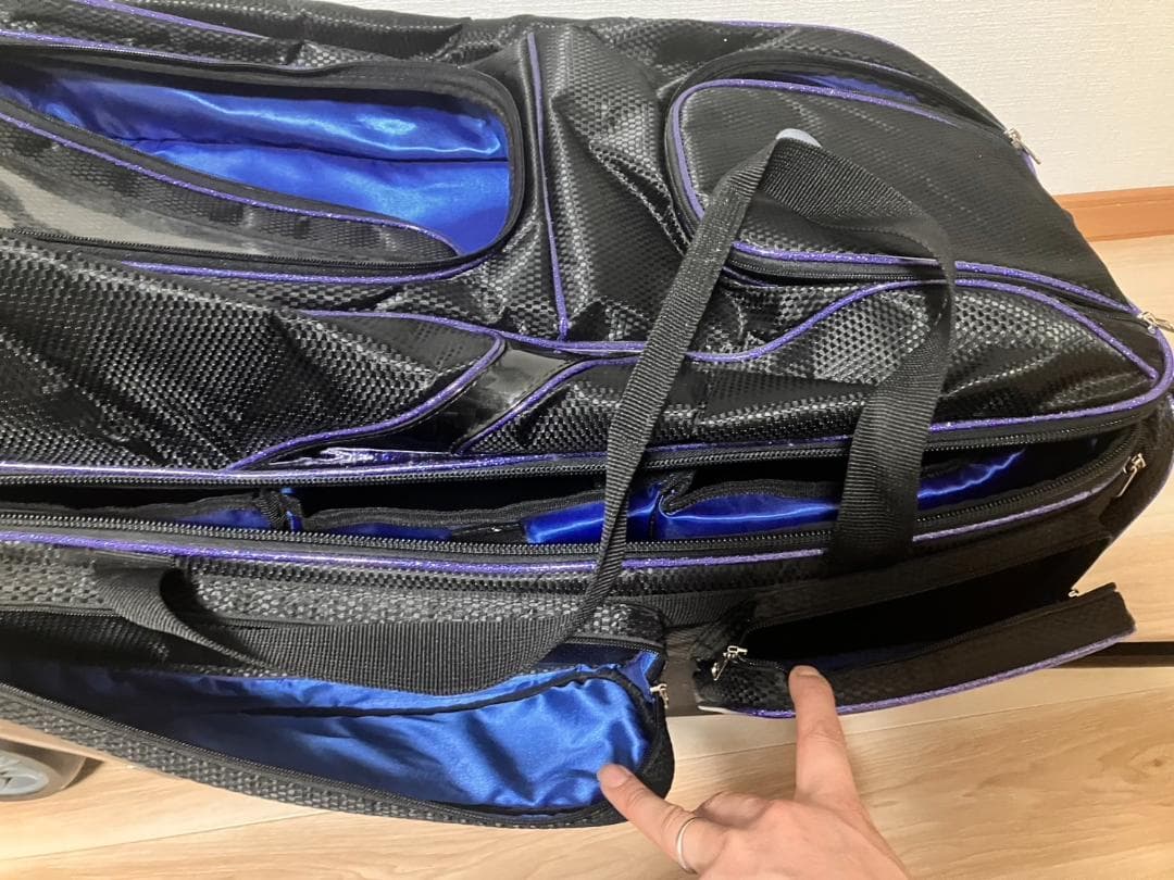 【半年使用・美品】STORM ボウリングバッグ 3個用 小物付き