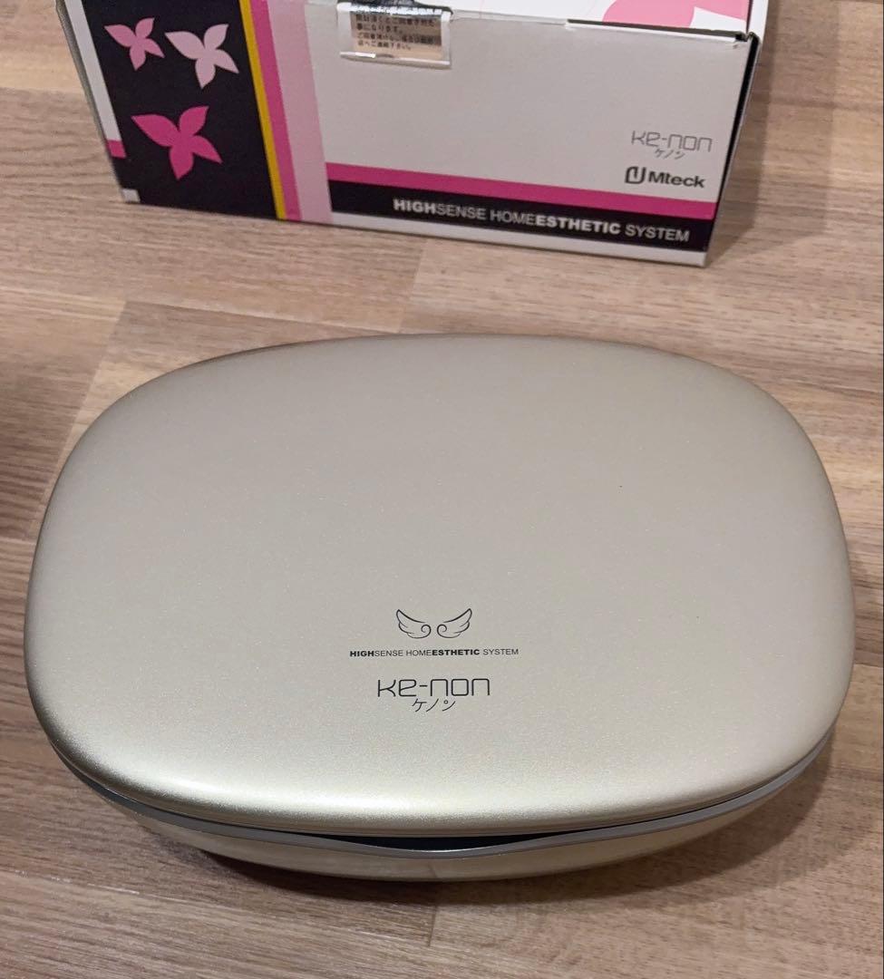 ケノン 脱毛器 ver8.4【シャンパンゴールド】付属品全てあり