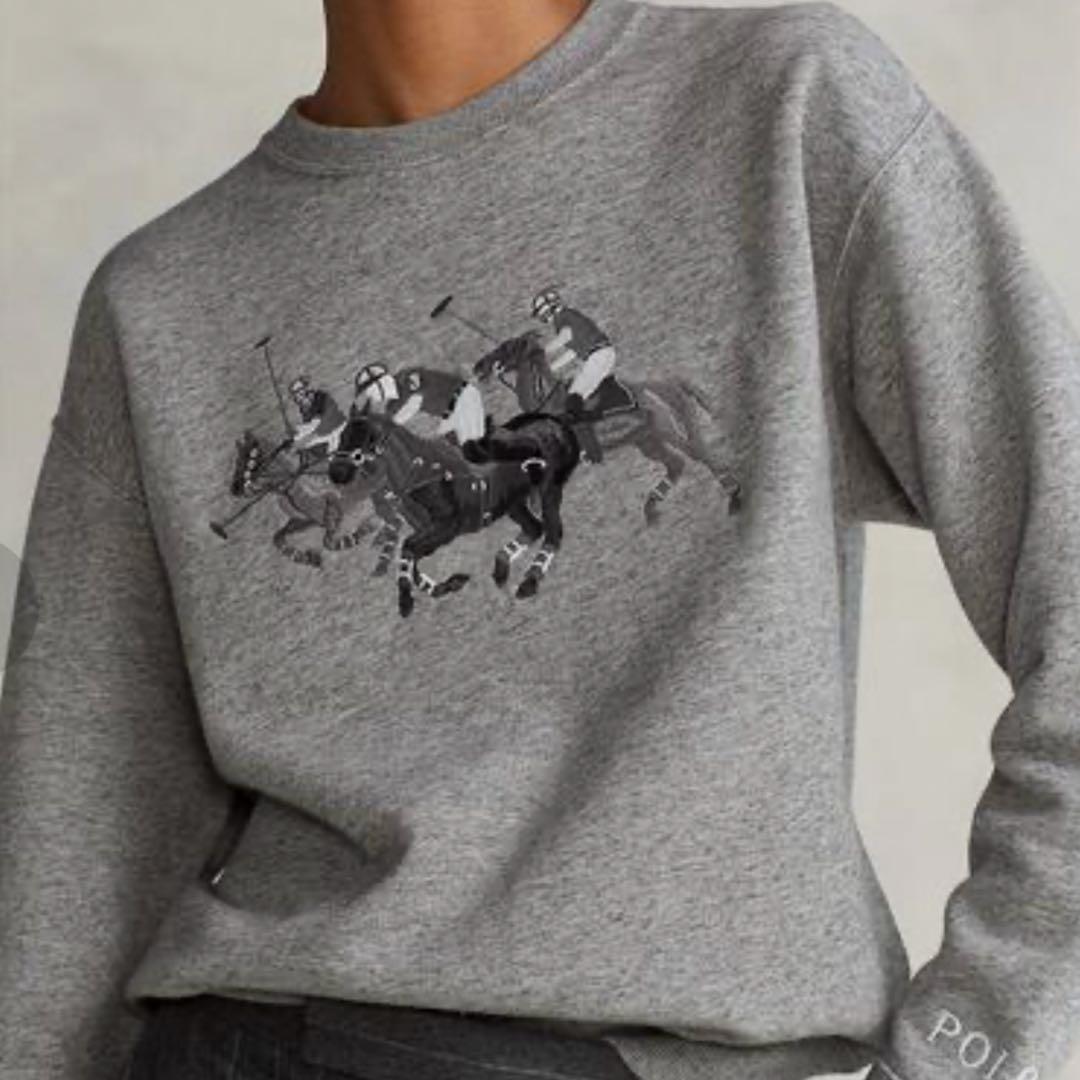 POLO RALPH LAUREN Polo Match ヘザード スウェットM