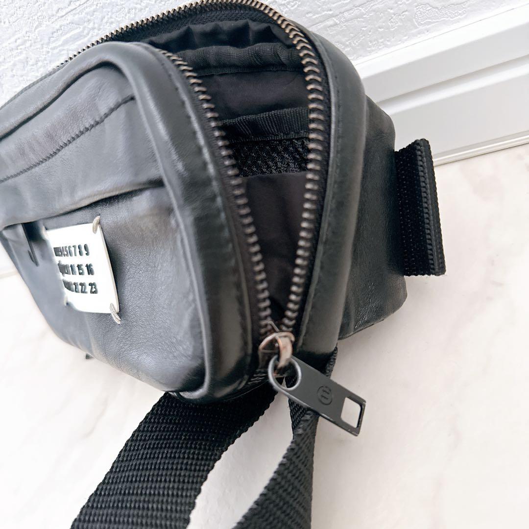 メゾンマルジェラmaison margiela 正規品 レザー ボディバッグ