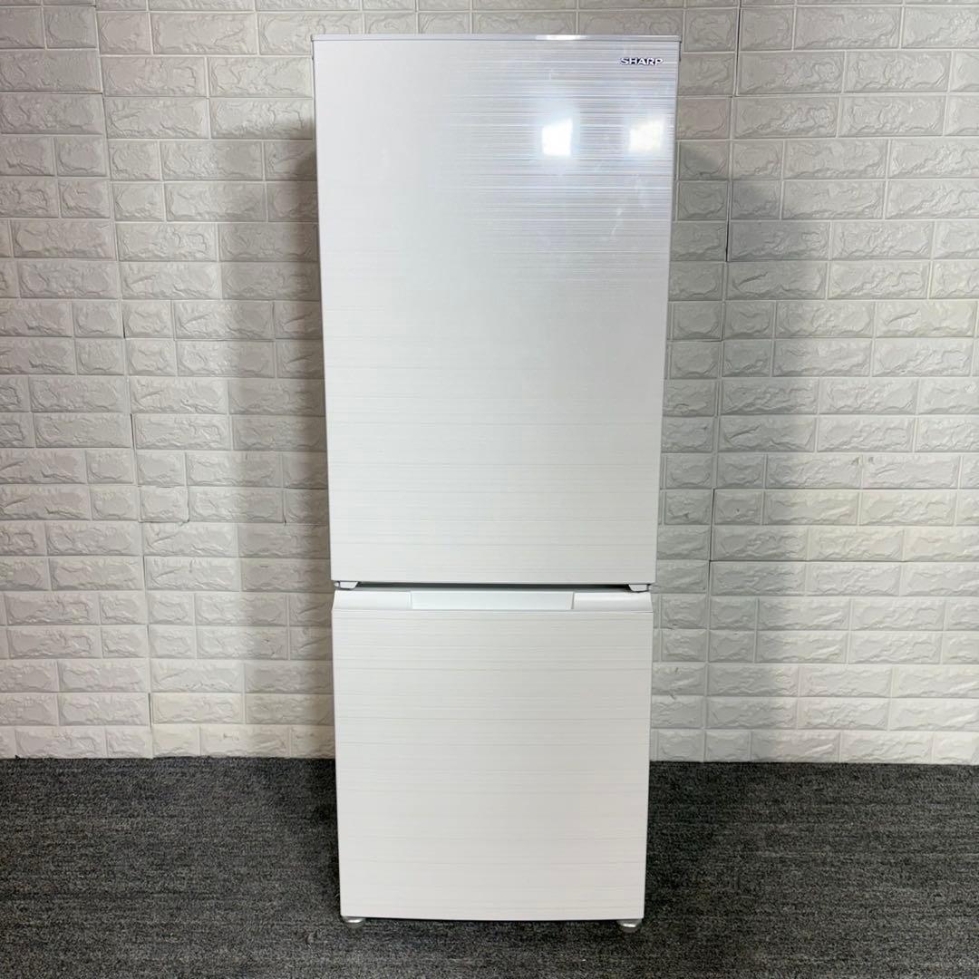 SHARP 冷蔵庫 SJ-D18G-W 179L 家電 どっちもドア B124