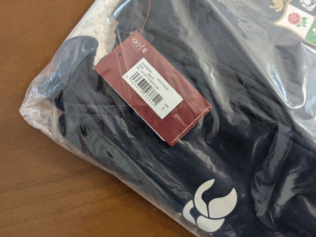 ブリティッシュ・ライオンズ 2025ツアー フリース ジャケット（Ｌサイズ）