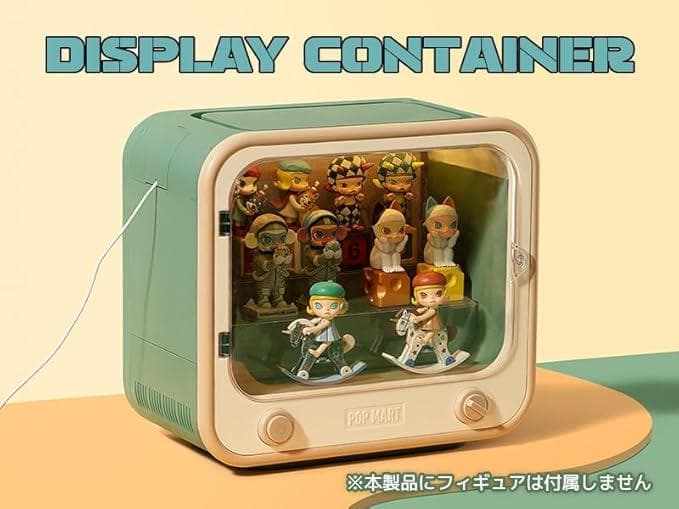POP MART MOLLY ディスプレイコンテナ グ TV set