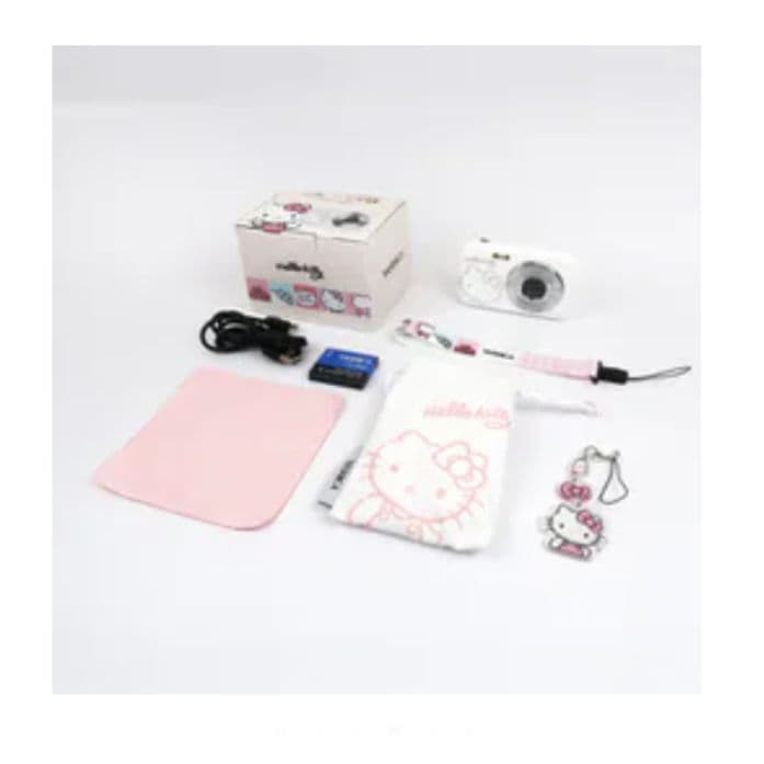 ヤシカ コンパクトデジタル キティ YAS-DZ10HKP-WH kitty