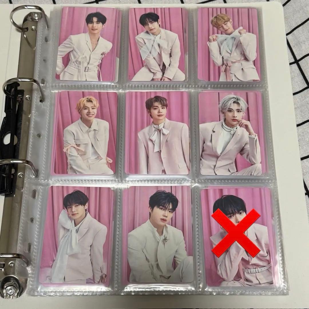 ZB1 ゼベワン　日本　ファンコン　ラントレ　トレカ　コンプリートセット