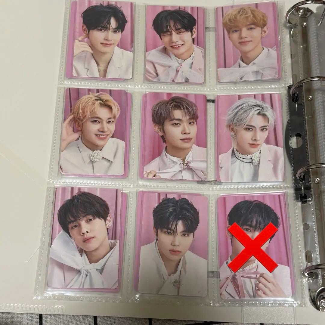 ZB1 ゼベワン　日本　ファンコン　ラントレ　トレカ　コンプリートセット