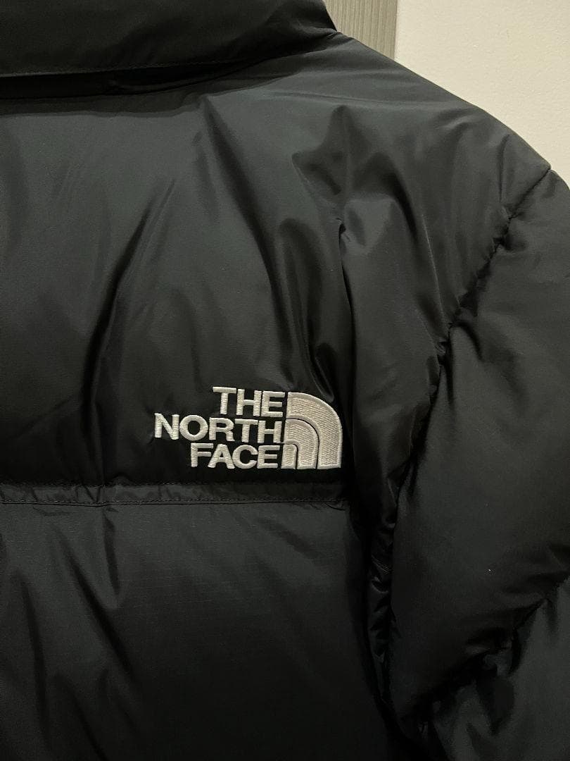 【美品L】ザノースフェイス ヌプシ 700FILL ブラック ダウンジャケット