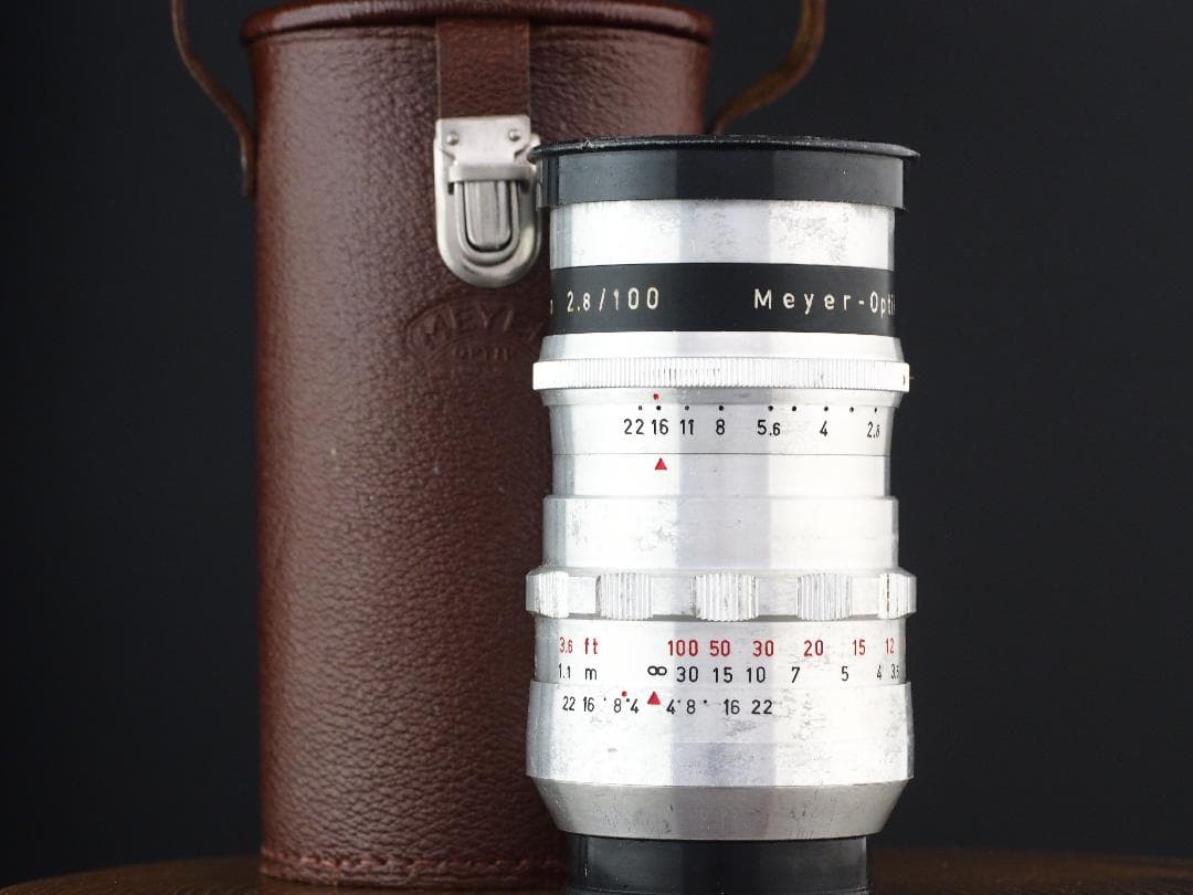 レンズ(単焦点) M42 TRIOPLAN 100mm f2.8 Meyer Optik