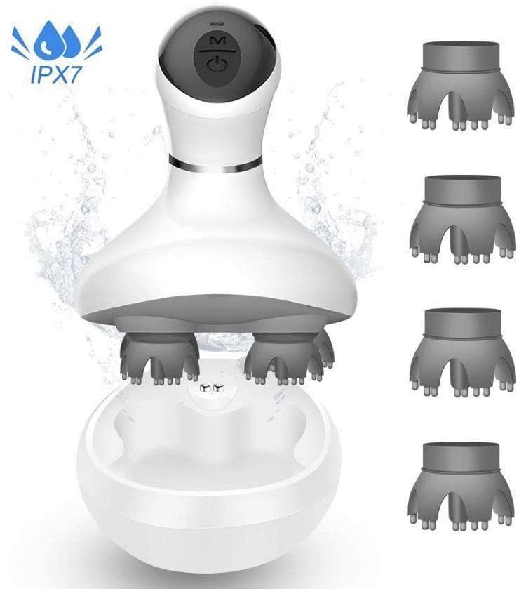 毎日家で極上ヘッドスパ❣プロ手技『母指回転揉捏法』搭載♪❤ヘッドマッサージャー