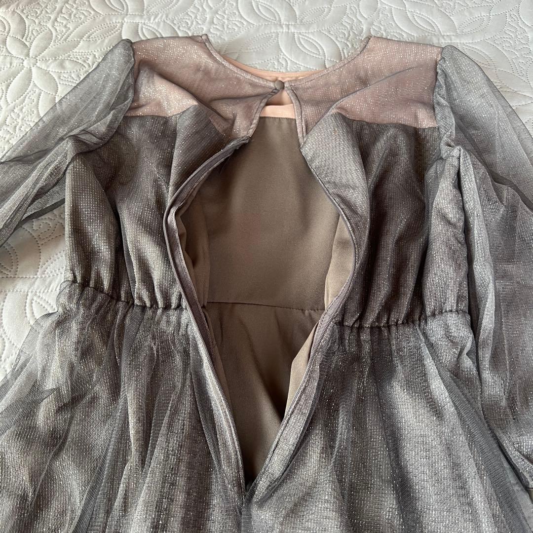 たっぴー 様DorryDoll ビスチェ風トップス ラメチュールワンピースドレス