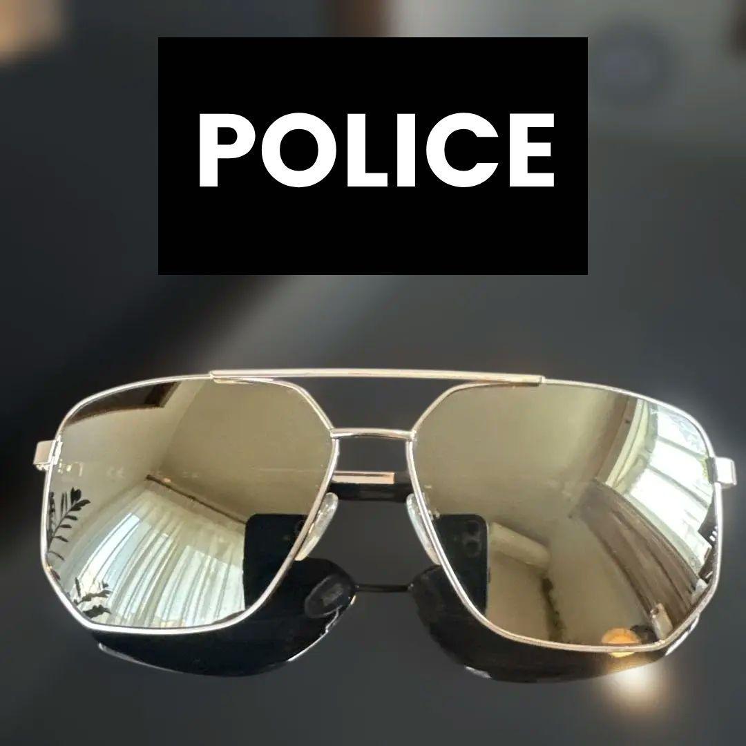 【激レア】POLICE ポリスサングラス　 SPLB36 SYNTH 1 ミラー