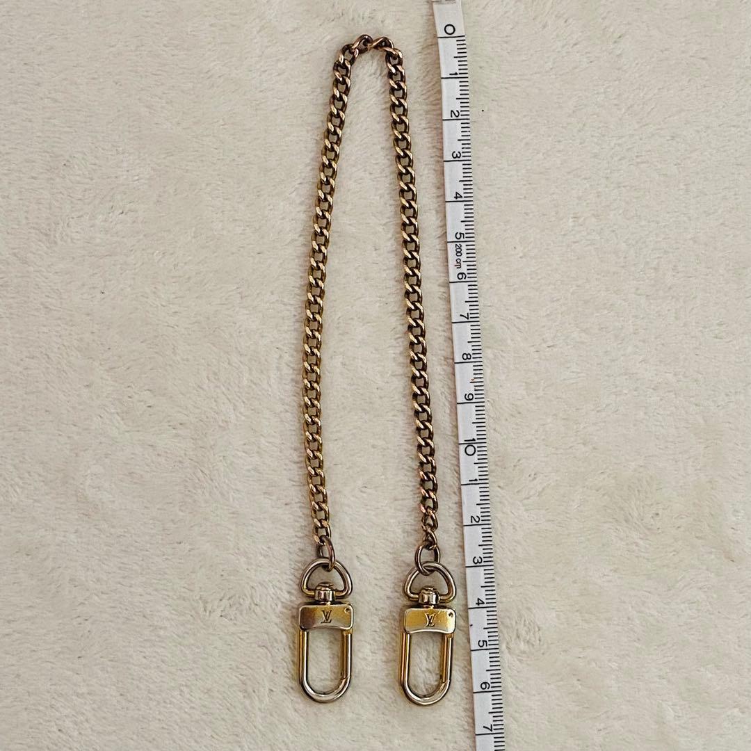 ルイヴィトン ゴールド ウォレット チェーン 33cm 純正