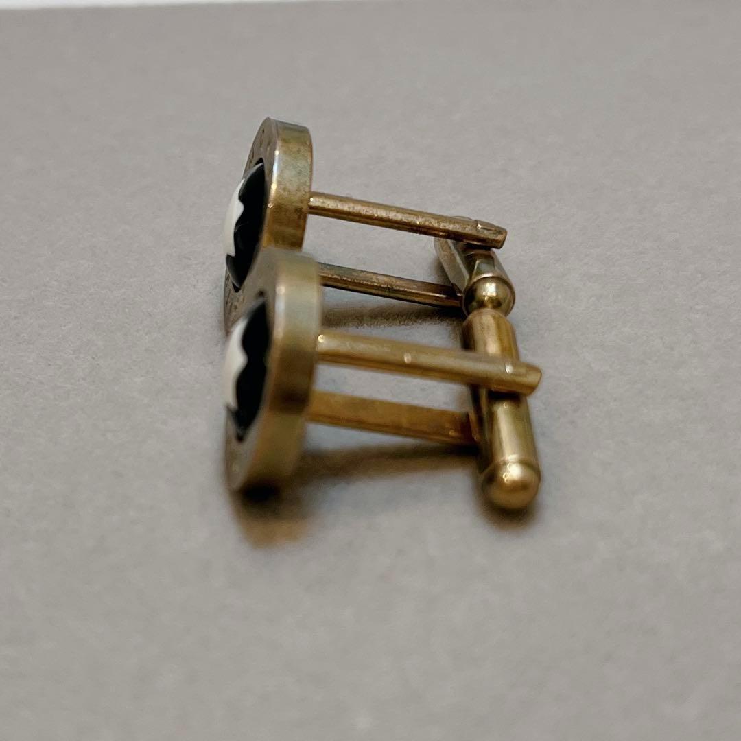 MONTBLANC モンブラン カフスボタン ロゴ メンズ ビジネス フォーマル