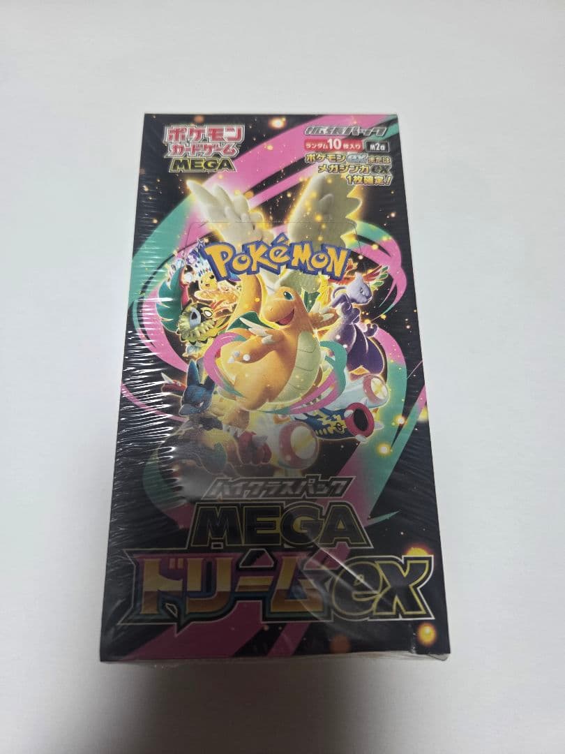 ポケモンカードMEGA ドリームexシュリンク付き