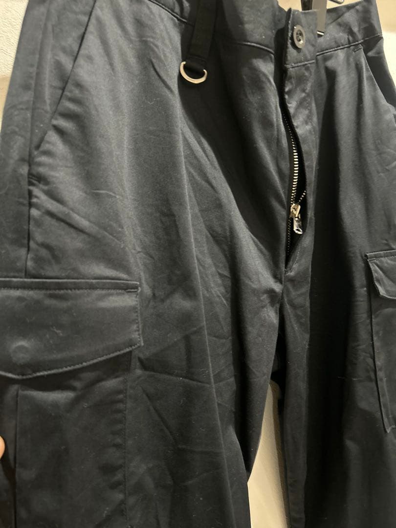 SOPHNET. スリムフィットカーゴスラックス M ブラック　定価39600円