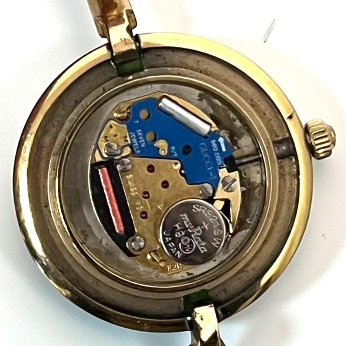 【ジャンク・部品取り】GUCCI チェンジベゼル 腕時計 3点 替えベゼル8色