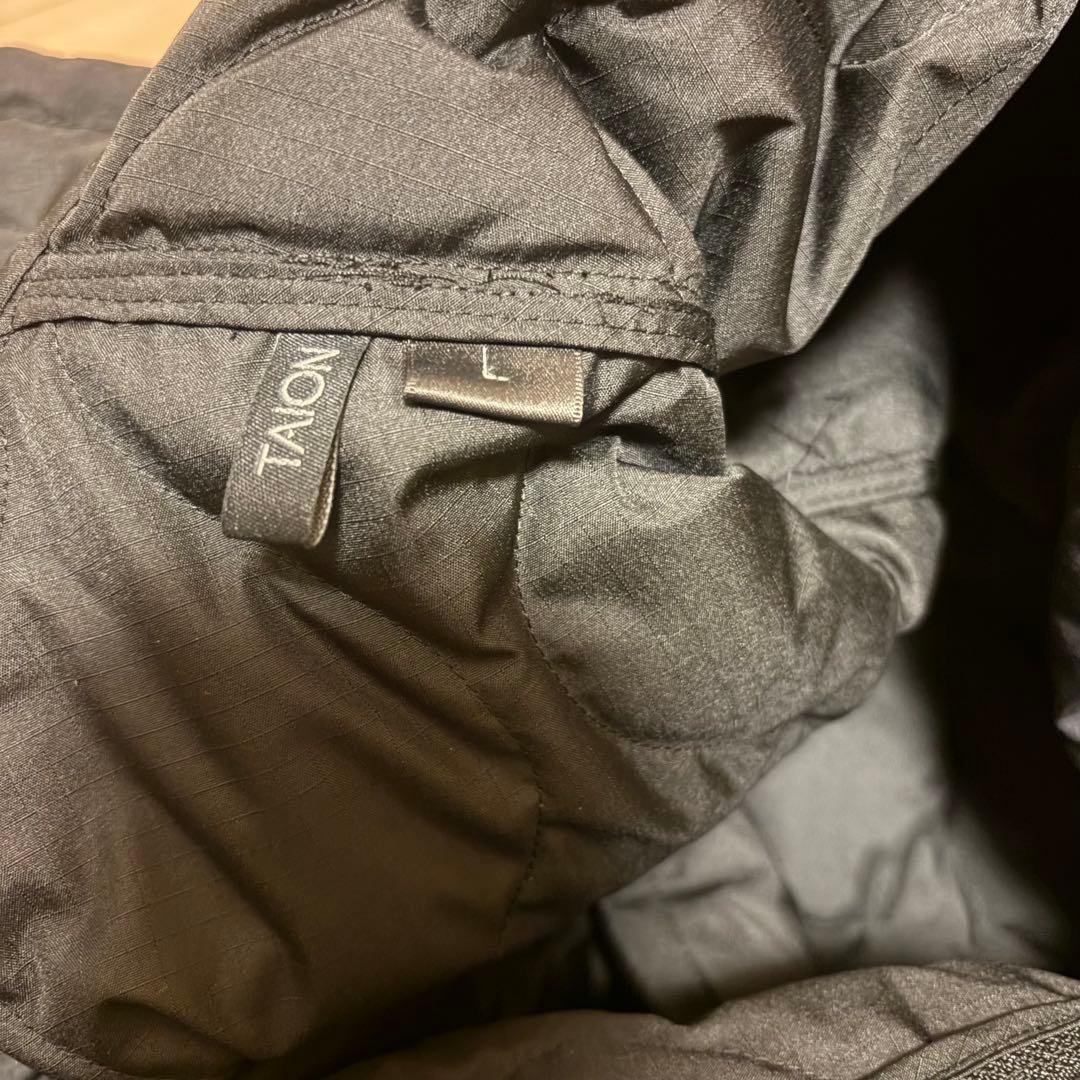 SHIPS any別注 TAION ダブルジップ ダウン ダウン95%