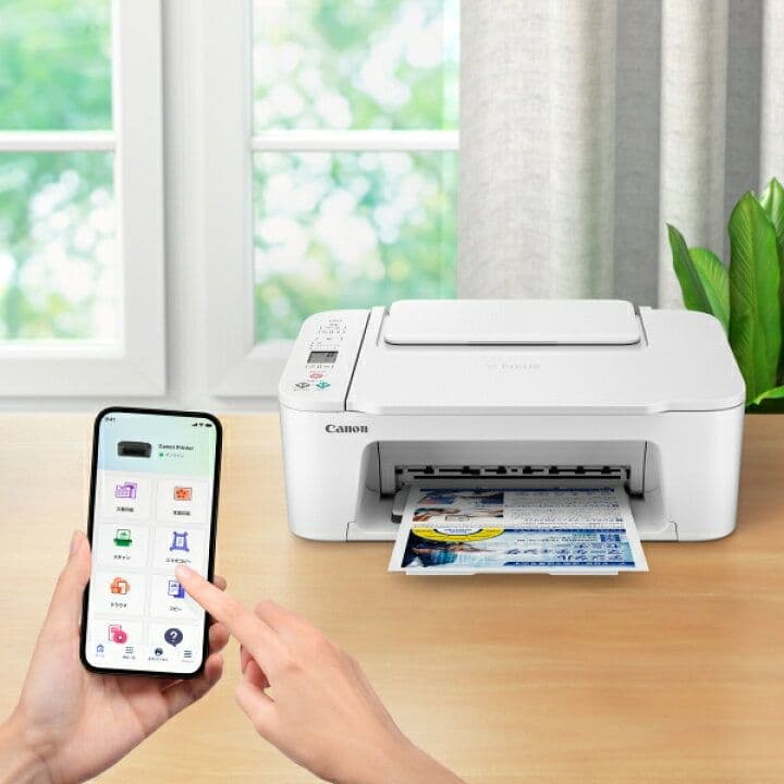 CANON複合機★未使用 TS3730 プリンター本体　スキャナー機能搭載WID