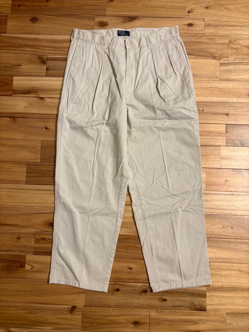 Ralph Lauren ラルフローレン 初期ボックスロゴ チノパン　USA製