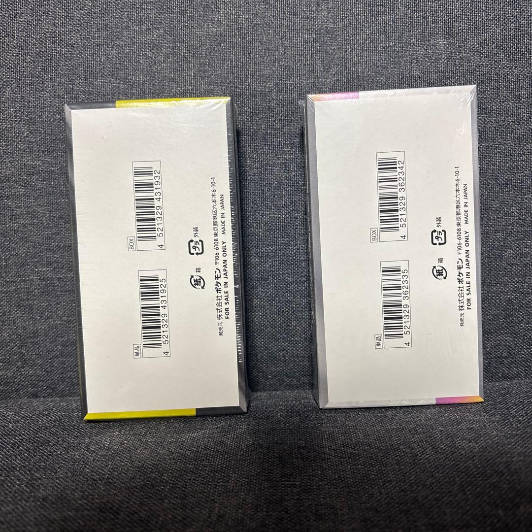 ポケモンカード テラスタルフェスex メガドリームex 各1BOX