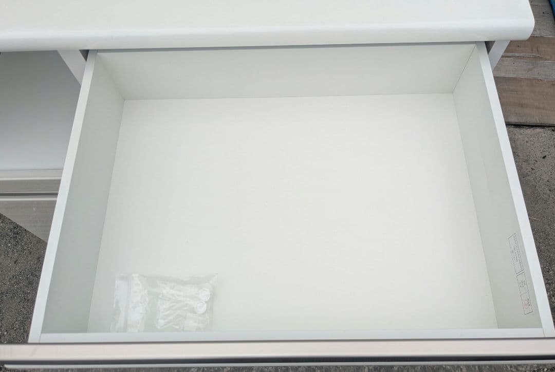 NITORI ニトリ キッチンボード 食器棚　ポスティア 100KB WH