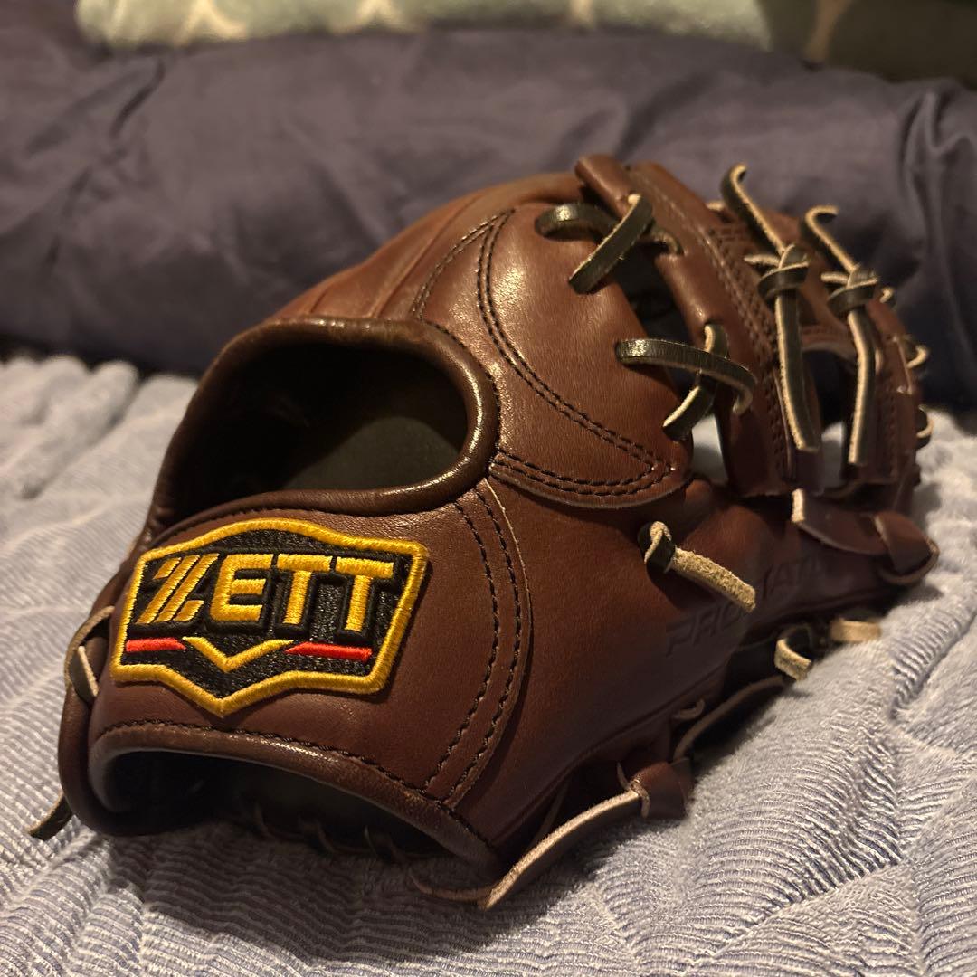ZETT プロステイタス　硬式用グローブ 内野手用