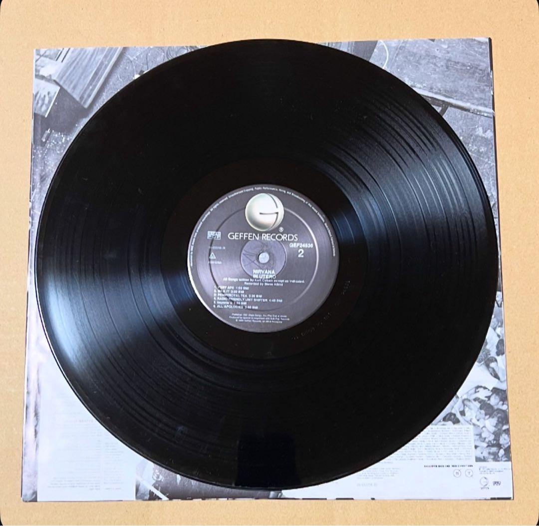 期間限定値下げ　NIRVANA IN UTERO EUオリジナル盤