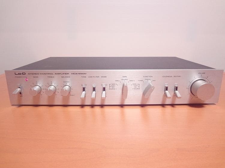 Lo-D HCA-6500 コントロールアンプ プリアンプ 1979年製 美品