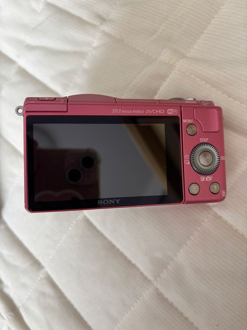 SONY ミラーレス　デジタル一眼カメラ 　α5000 ピンク