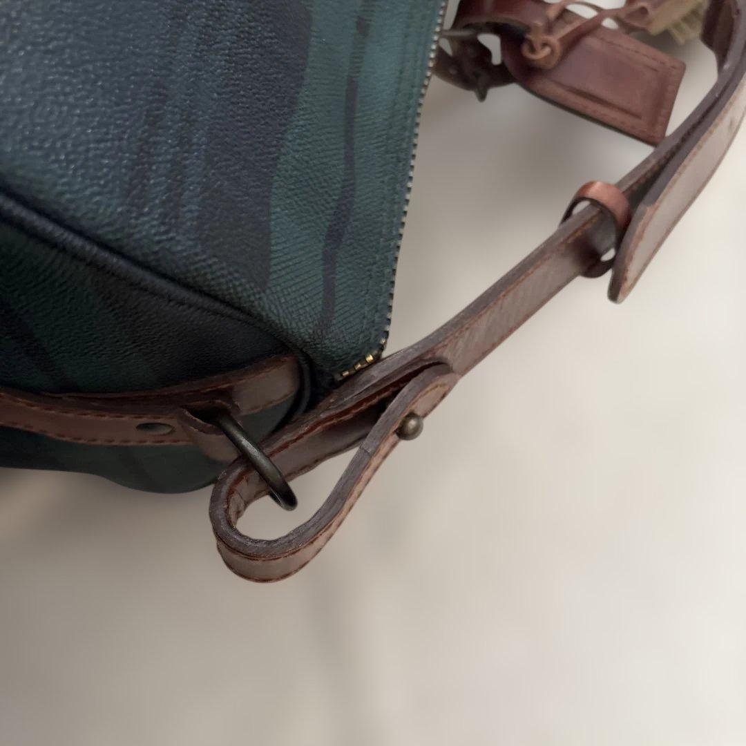 美品✨ラルフローレン ブラックウォッチ　2way ボストンバッグ　付属品 大きめ