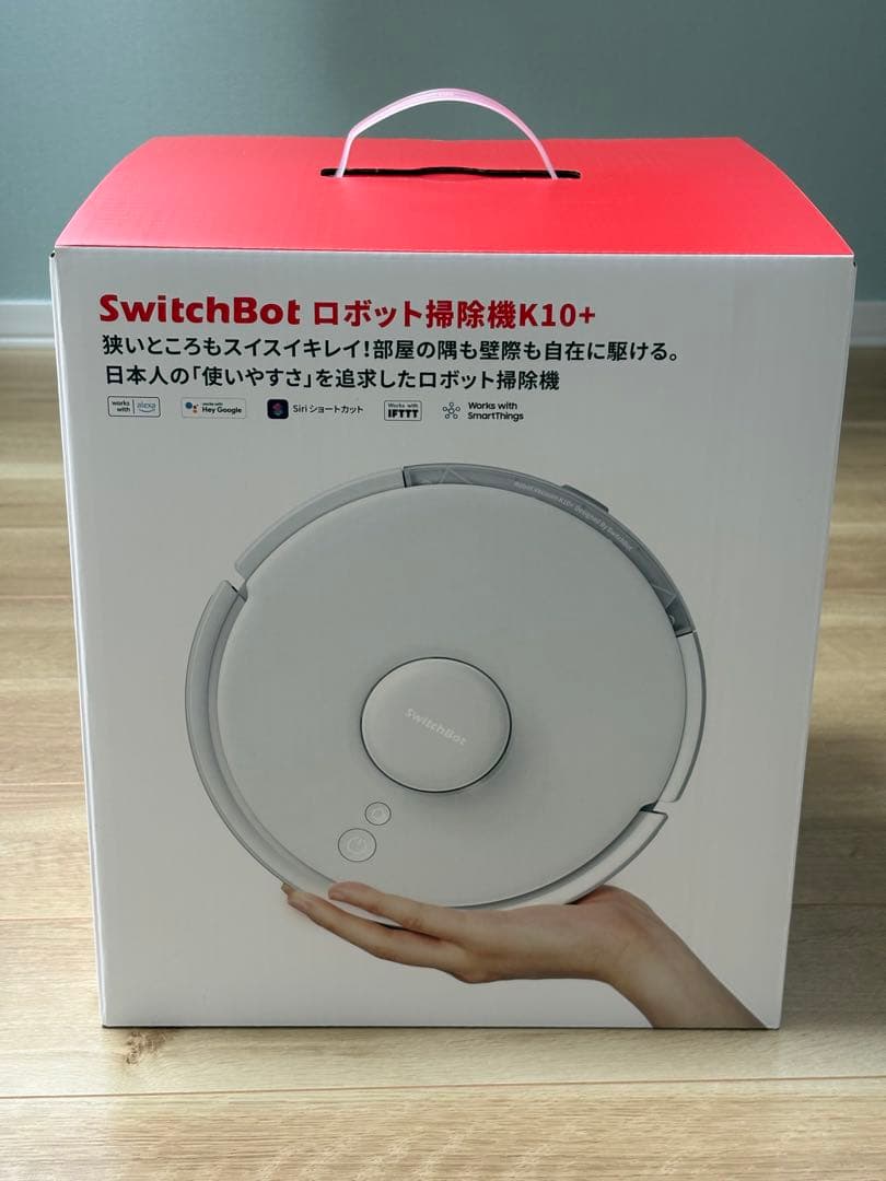 SwitchBot ロボット掃除機 K10+