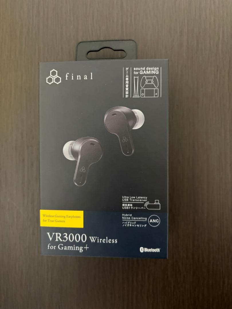 イヤホン final VR3000 Wireless for Gaming+