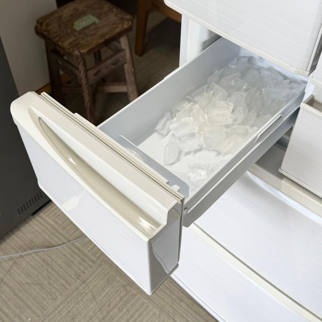 シャープ 455L 冷蔵庫 2017年製 自動製氷 プラズマクラスター 節電25