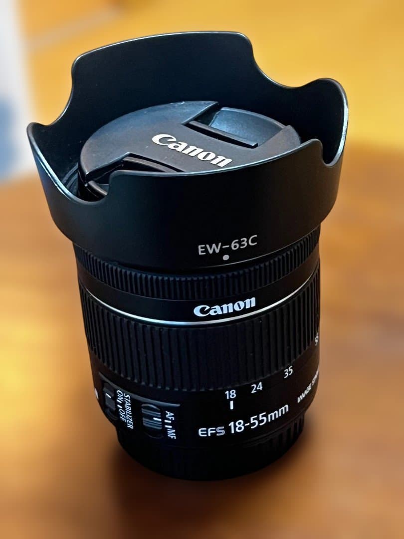 レンズ(ズーム) Canon EF-S 18-55mm f4-5.6 IS STM