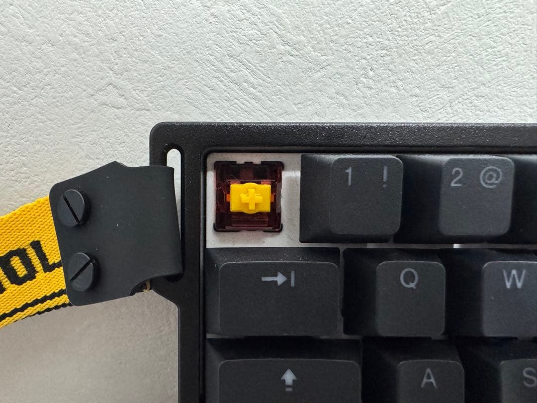 Wooting 60HE ガラスマウスパッド