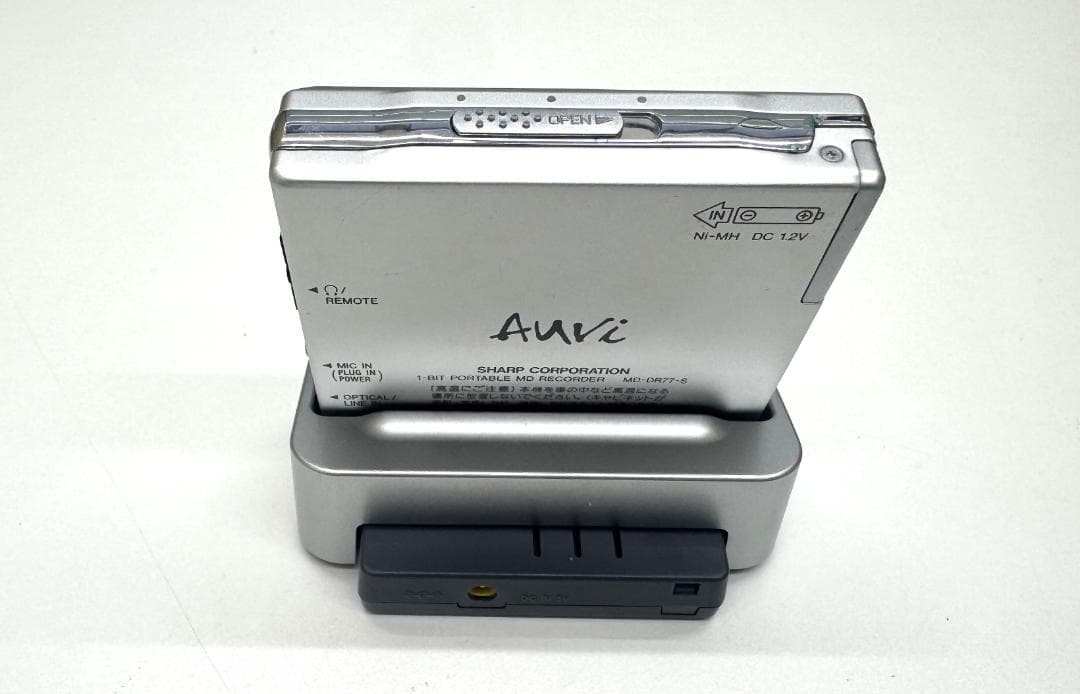 ★SHARP ポータブルMDプレーヤー Auvi MD-DR77