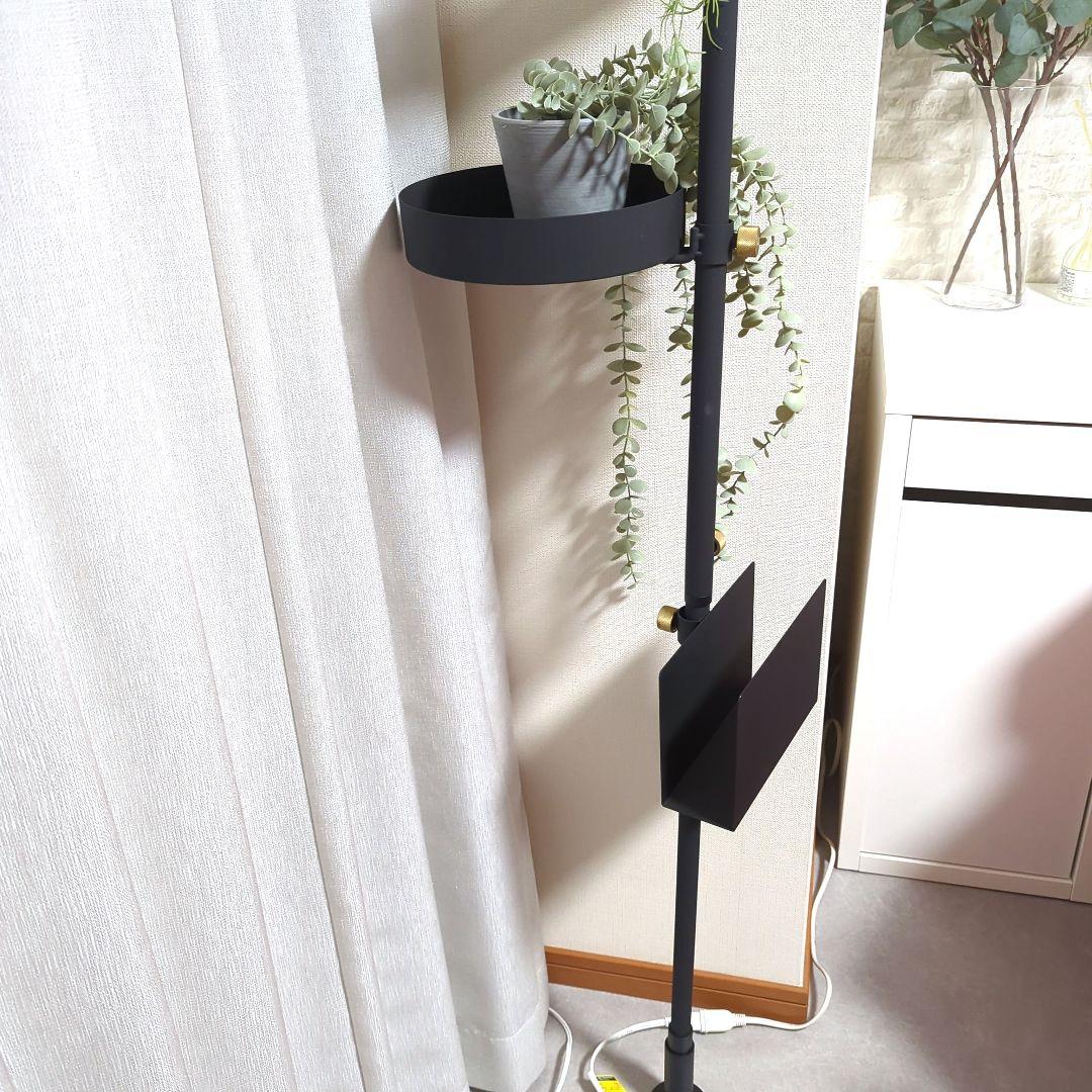 DRAW A LINE 縦の突っ張り棒 ブックスタンド SET 黒 Rod C