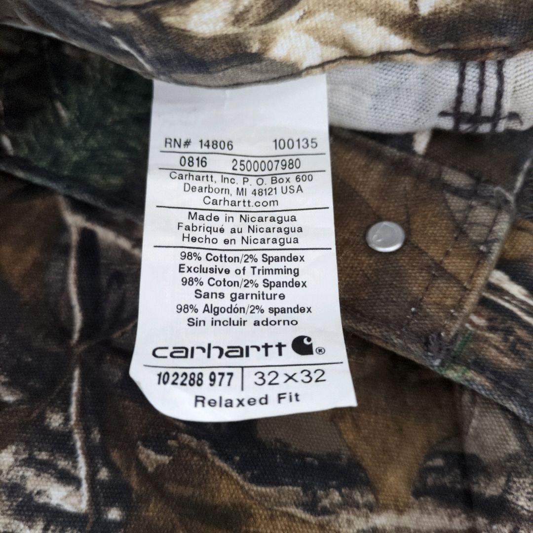 極美品✨カーハート リアルツリー ペインターパンツ 神サイズ ワークパンツ 32