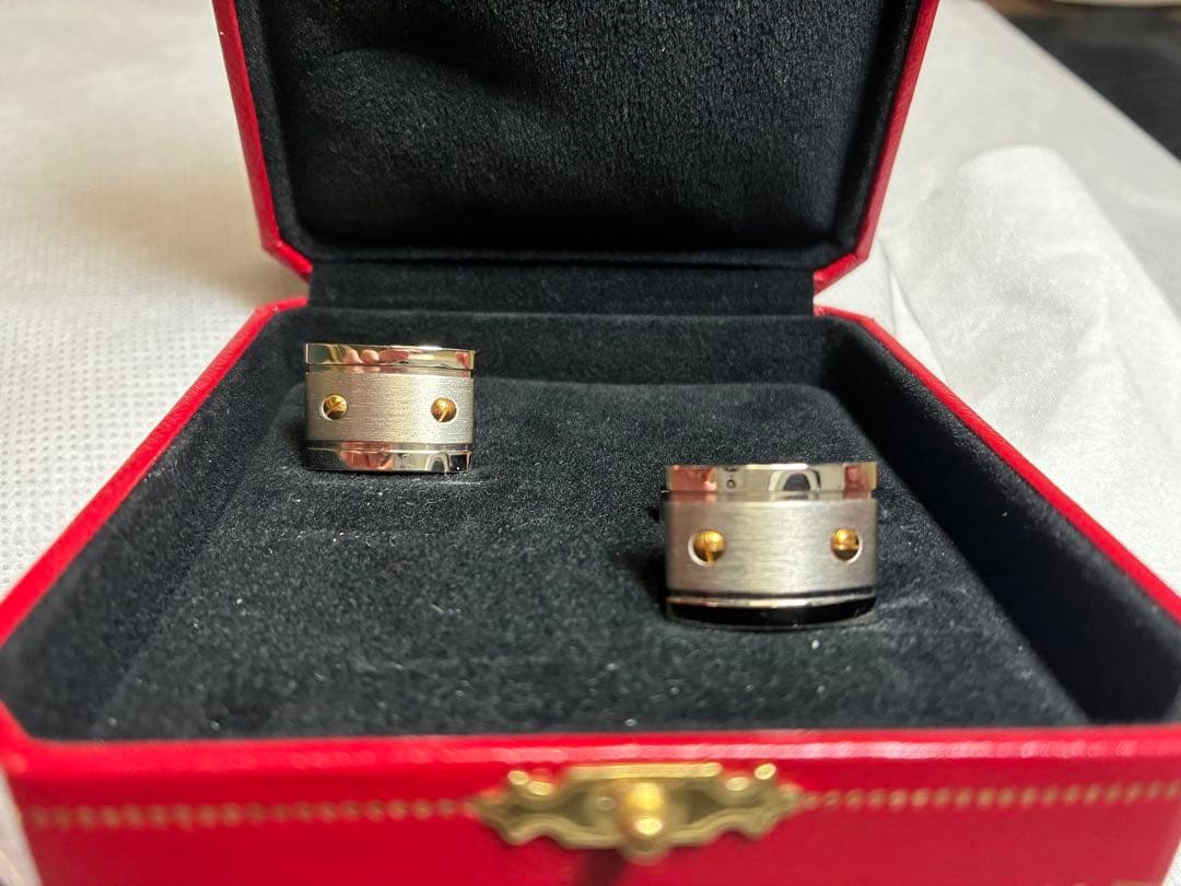 Cartier カルティエ サントス カフリンクス 美品