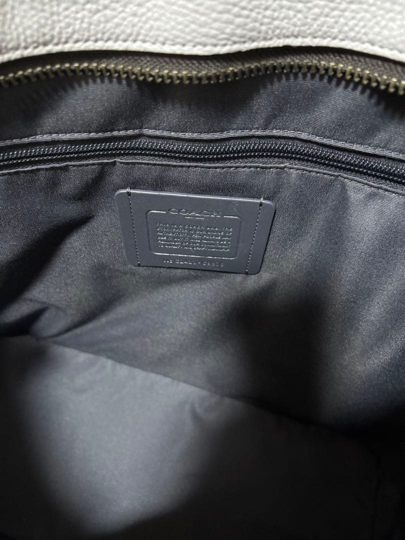 ブルーグレートートバッグ