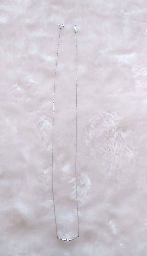 Pt850　ダイヤモンドネックレス