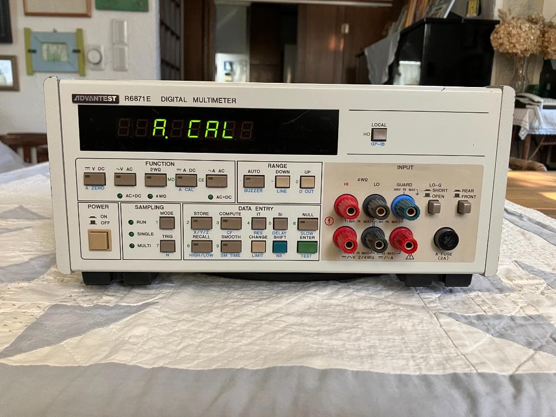ADVANTEST R6871E 6.5桁 DMM