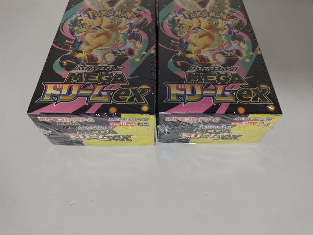 ポケモンカード　MEGA ドリーム ex シュリンク付き　未開封 ２BOX