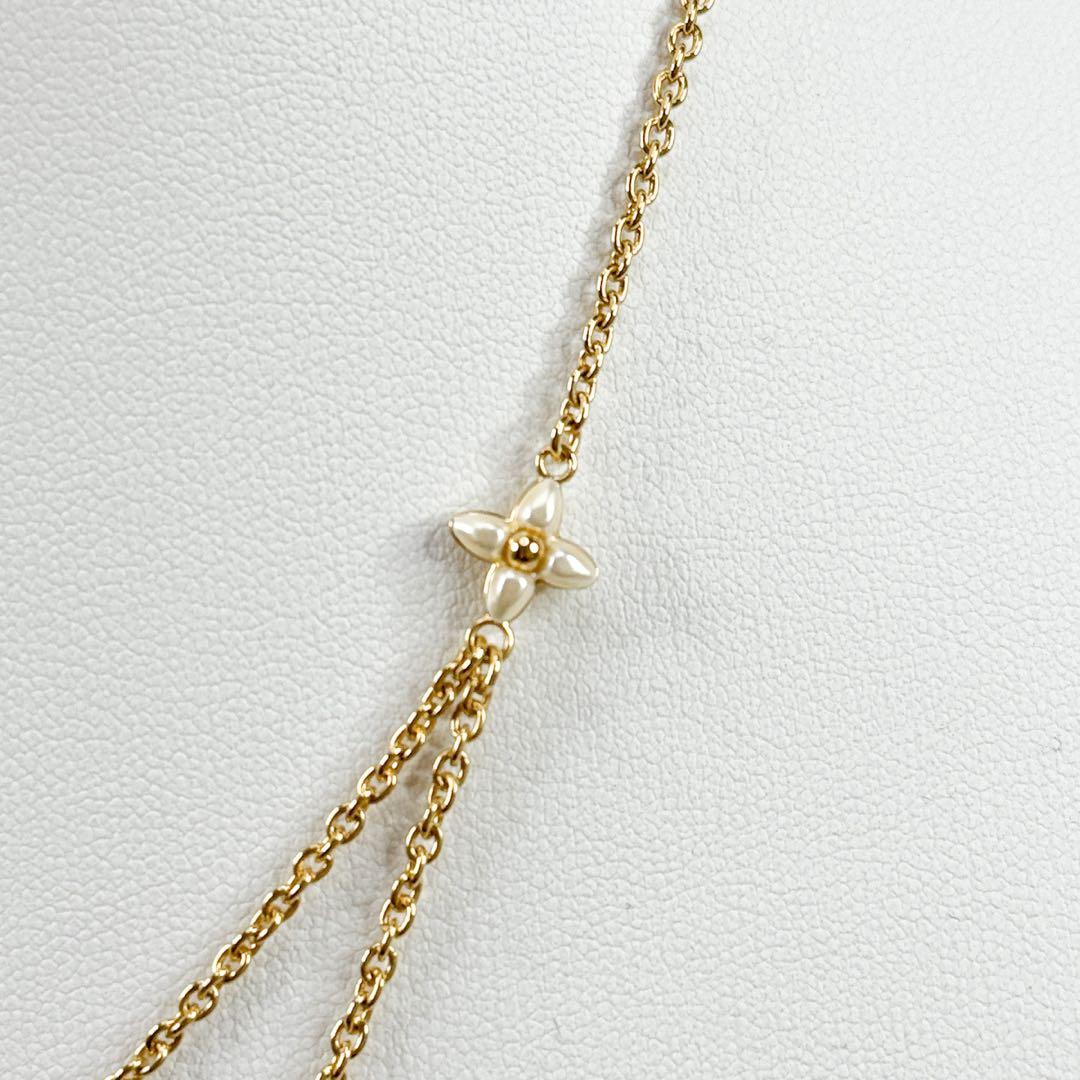 ルイヴィトン M00981 ネックレス LV フローラグラム モノグラム