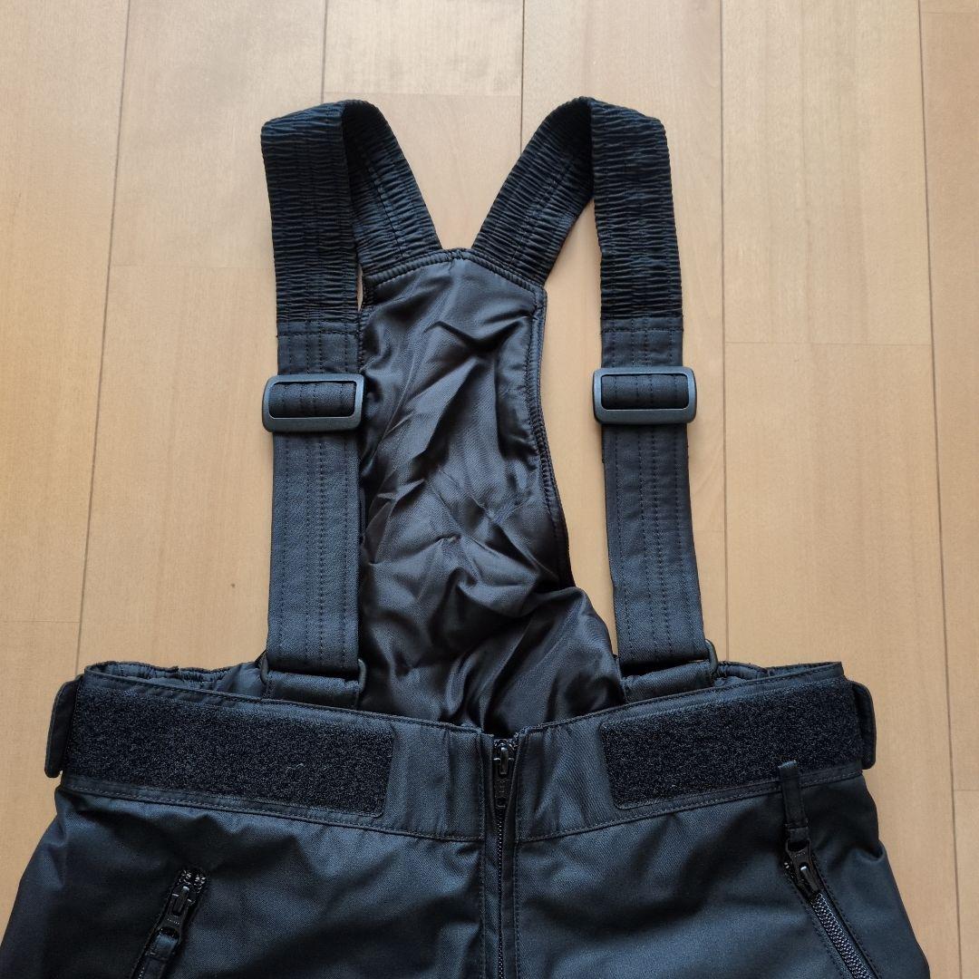 【美品】ミズノ　キッズスキーウェア　　スノーウェア　男女兼用140cm　白派手柄