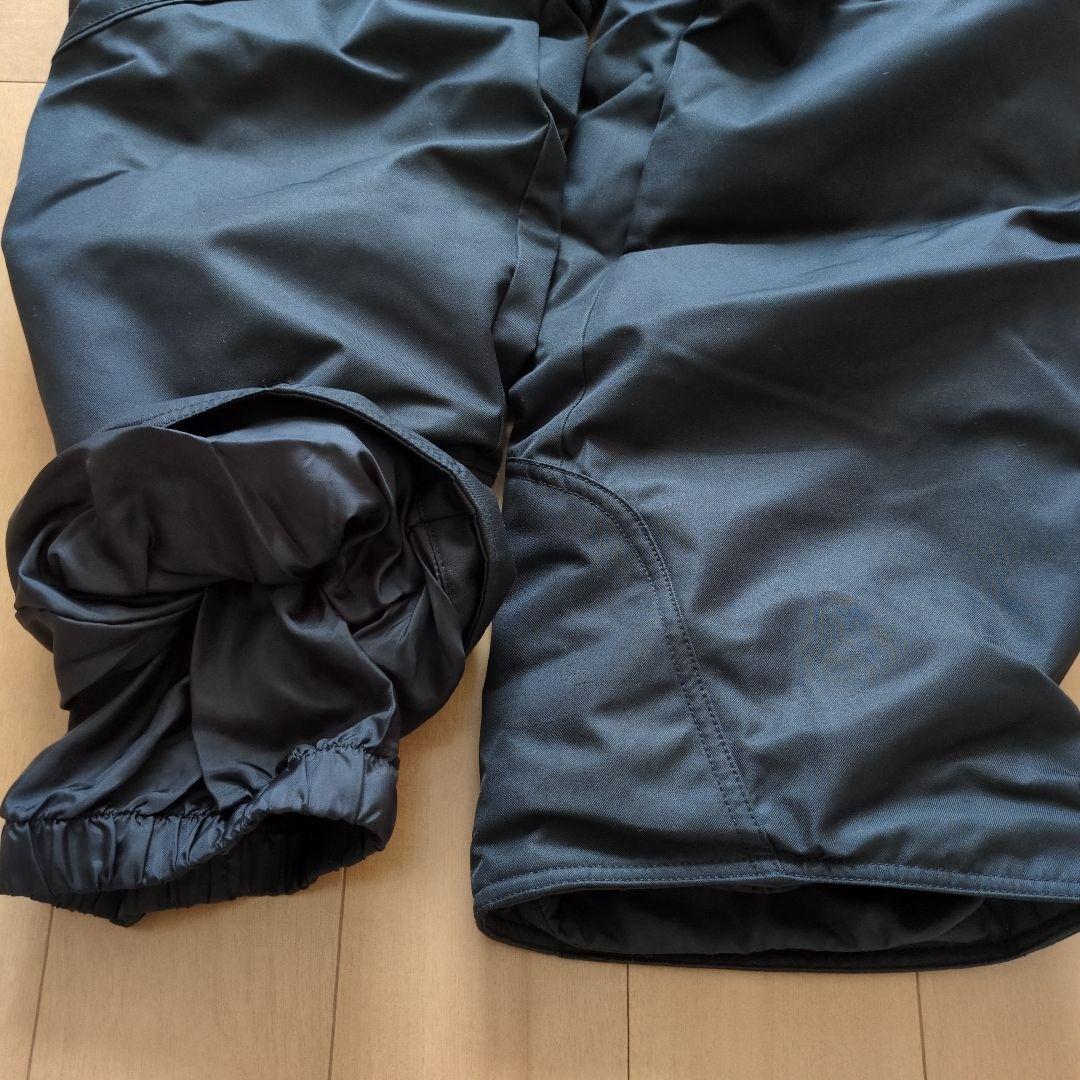 【美品】ミズノ　キッズスキーウェア　　スノーウェア　男女兼用140cm　白派手柄