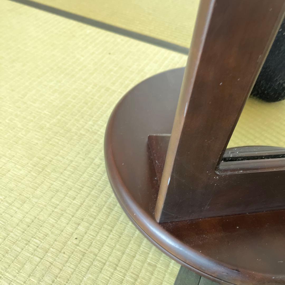 ミラー付き回転ハンガー